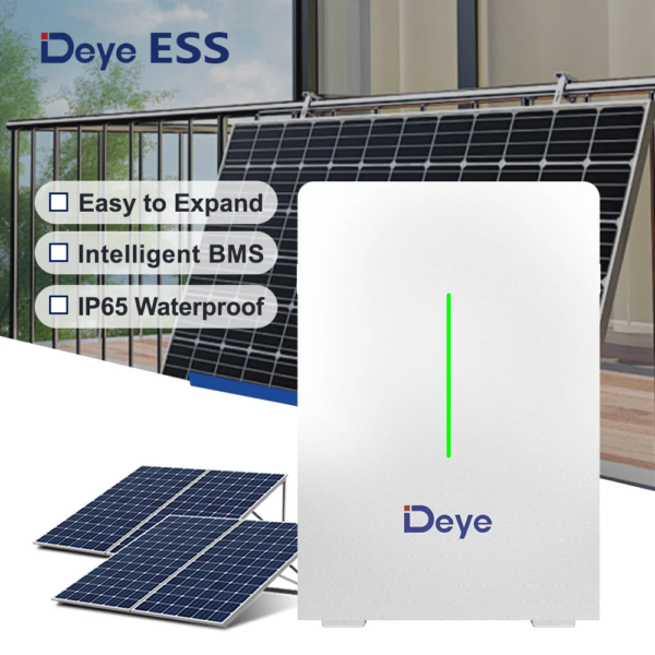 DEYE RW-F10.6 LiFePO4 208 Ah 51.2 V 10.64 kWh