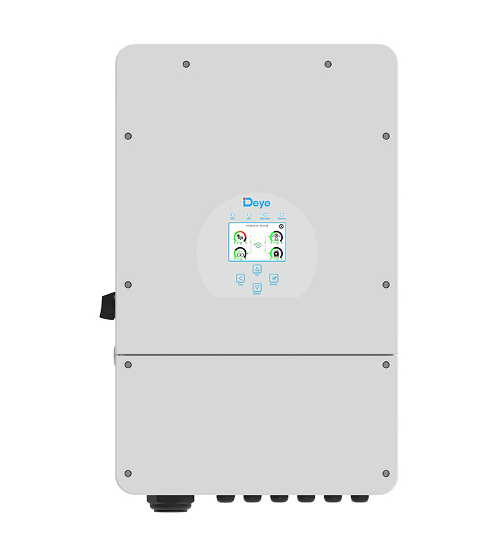 Deye inverter Hybrid on-off grid inverter 10kW 1 เฟส + WiFi รุ่น (SUN-10K-SG02LP1-EU-AM3)