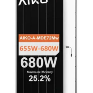 แผงเซลล์แสงอาทิตย์ AIKO รุ่น A-MDE72MW ชนิด N โมดูล ABC สำหรับระบบพลังงาน 680W - Image 2