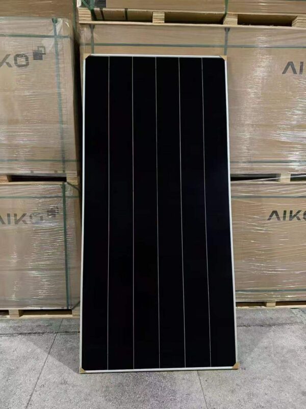 แผงเซลล์แสงอาทิตย์ AIKO รุ่น A-MDE72MW ชนิด N โมดูล ABC สำหรับระบบพลังงาน 680W