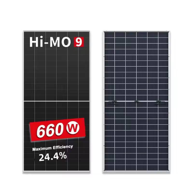 แผงเซลล์แสงอาทิตย์ 660M Longi X10 LR7-72HYD แผงกระจกสองชั้นที่มีประสิทธิภาพ24% (คัดลอก) - Image 8