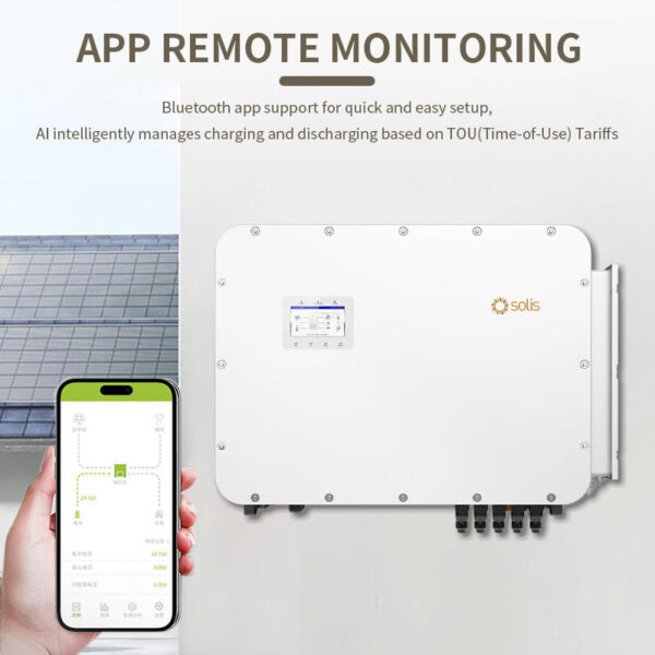 Solis 125kW Three Phase Inverter รุ่น S6-EH3P125K10-NV-YD-H