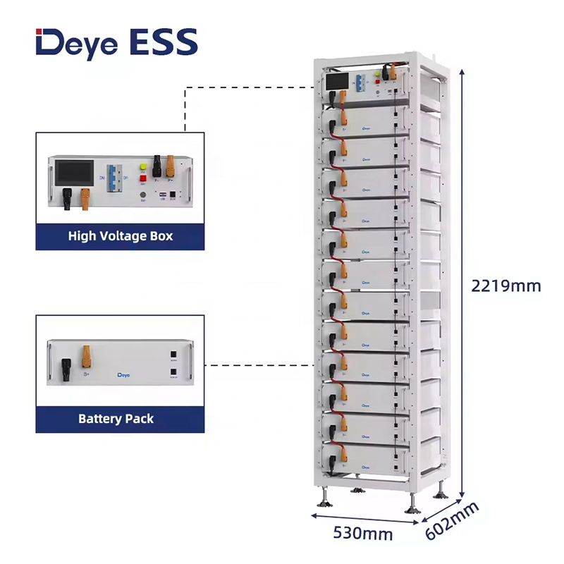 Deye BOS-G-PACK5.1 แบตเตอรี่แรงดันสูง Deye รุ่น BOS-G-Pack5.1 - Image 1